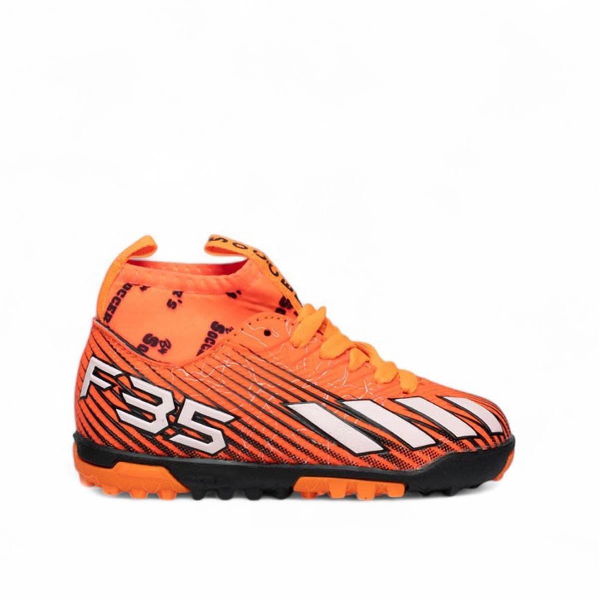 By Soccer'sBy Soccers Patik Halı Saha F35 Oranj Beyaz