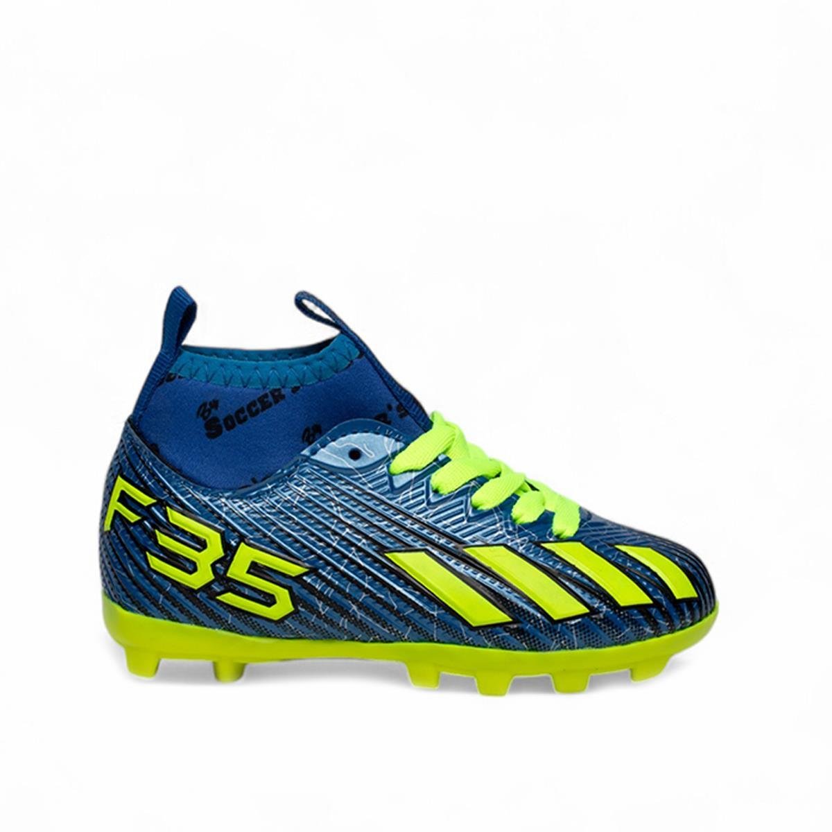 By Soccer'sBy Soccer's Patik Krampon F35 Mavi Sarı