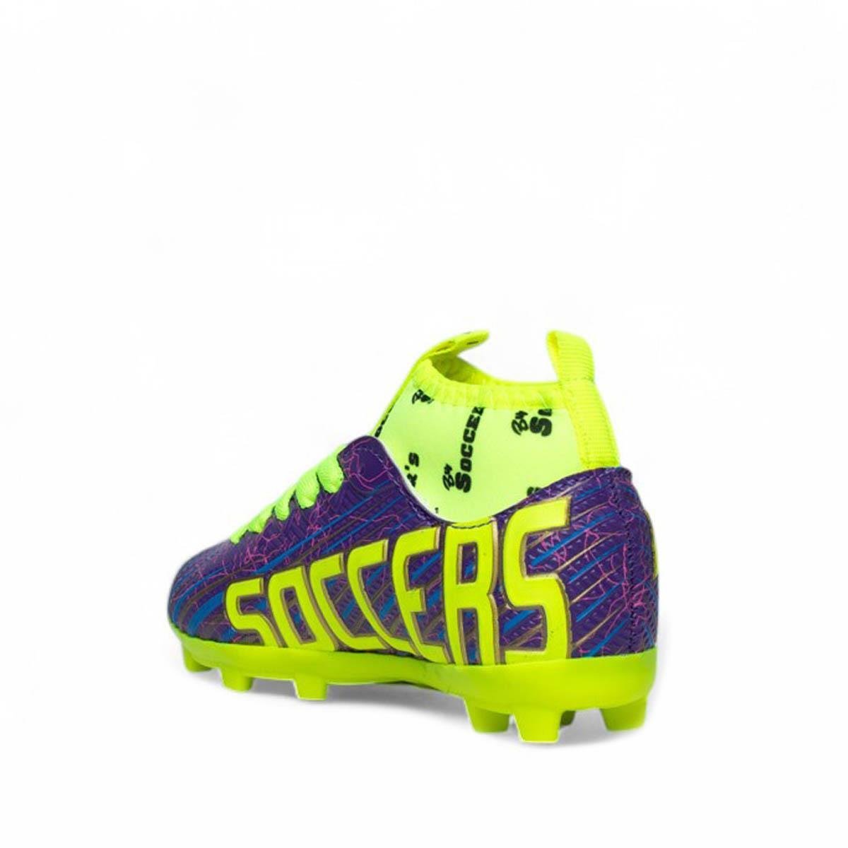 By Soccer'sBy Soccers Patik Krampon F35 Mor Sarı