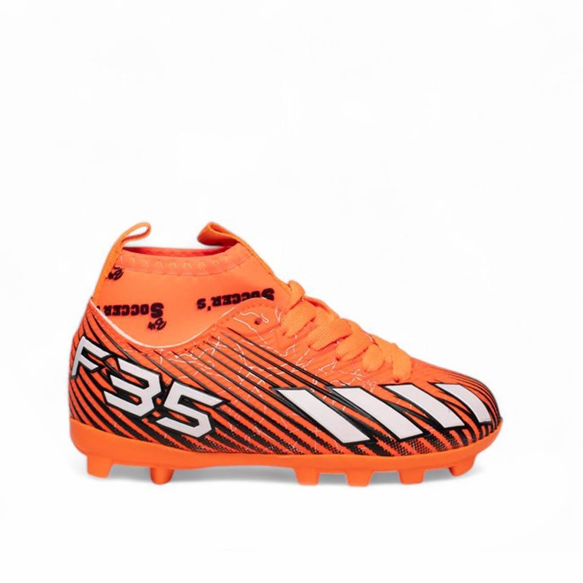 By Soccer'sBy Soccers Patik Krampon F35 Oranj Beyaz