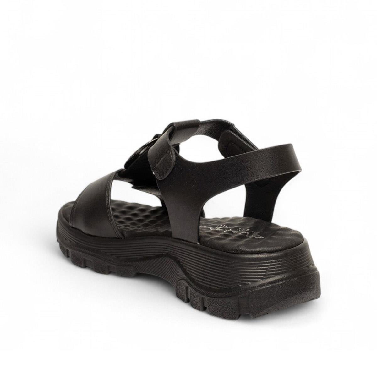 Diva ModDiva Mod Zenne Günlük Sandalet 1200 Cilt Siyah