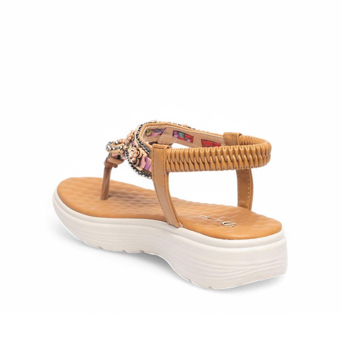Diva ModDiva Mod Zenne Günlük Sandalet 09 Taba