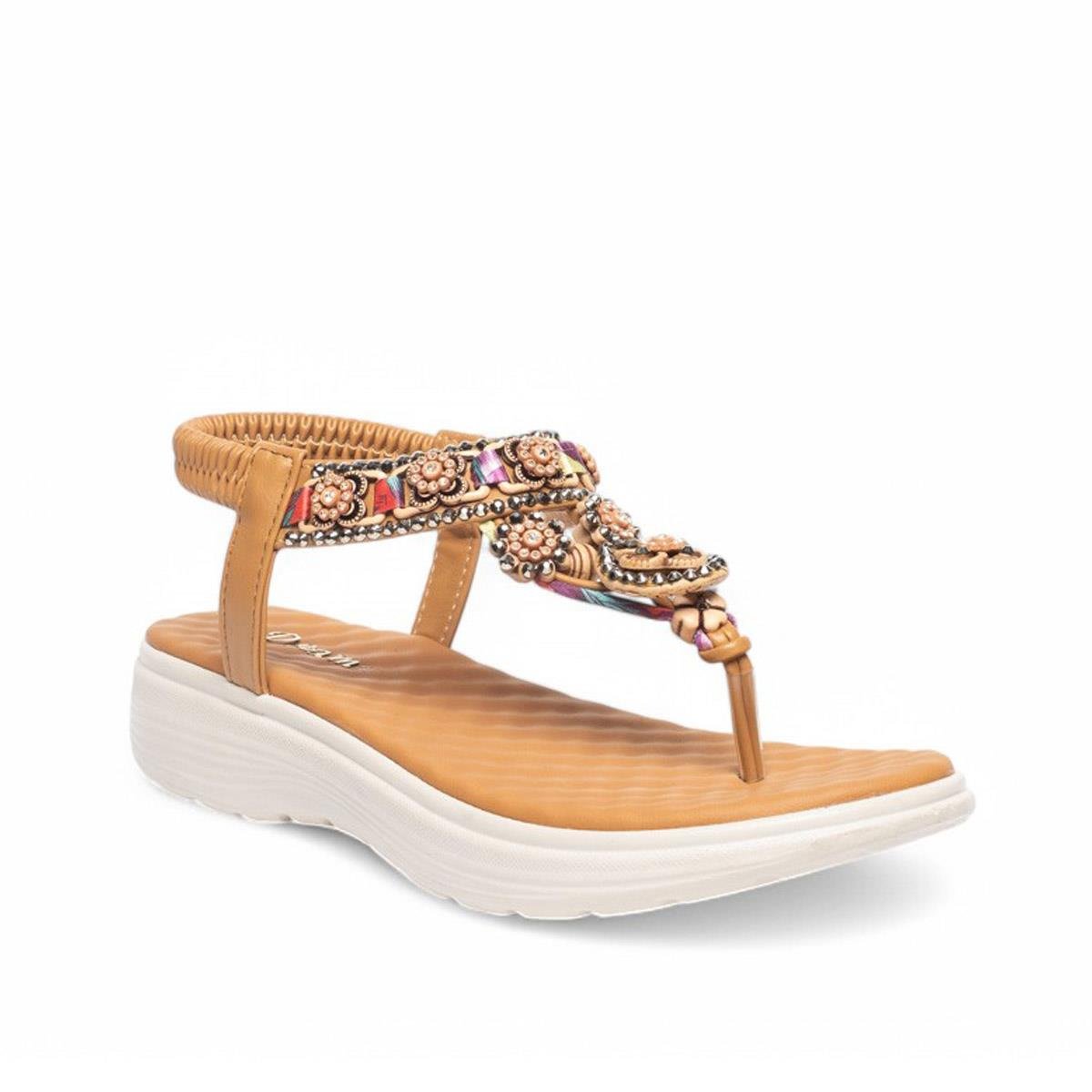 Diva ModDiva Mod Zenne Günlük Sandalet 09 Taba