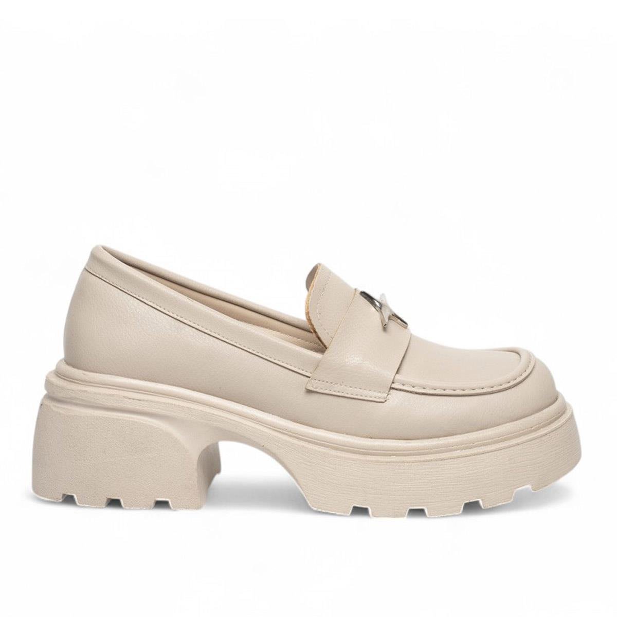 Diva ModDiva Mod Zenne Loafer Ayakkabı 2500 Ekru