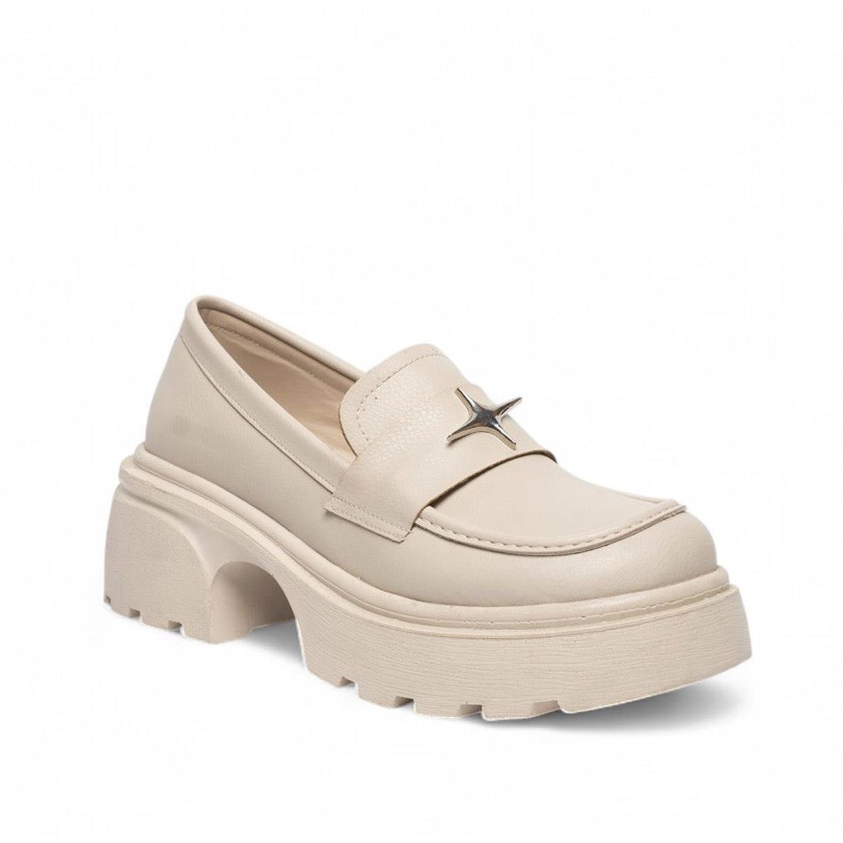 Diva ModDiva Mod Zenne Loafer Ayakkabı 2500 Ekru
