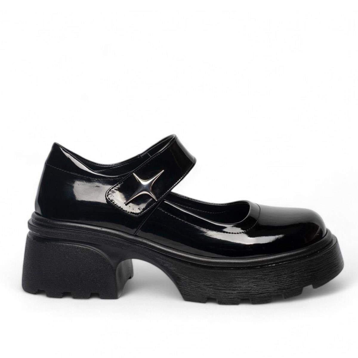 Diva ModDiva Mod Zenne Loafer Ayakkabı 2800 Rugan Siyah