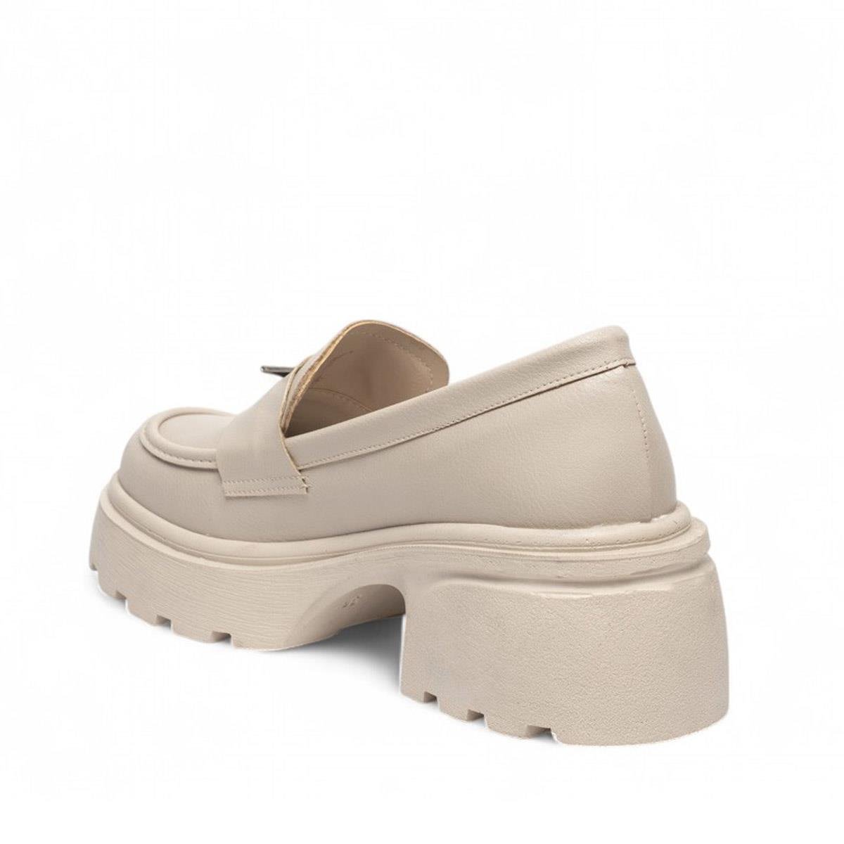 Diva ModDiva Mod Zenne Loafer Ayakkabı 2500 Ekru