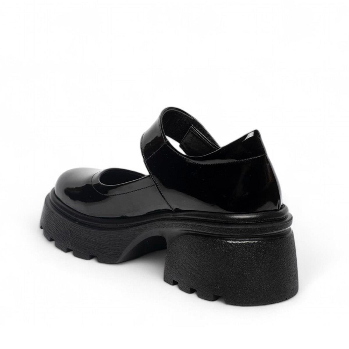 Diva ModDiva Mod Zenne Loafer Ayakkabı 2800 Rugan Siyah