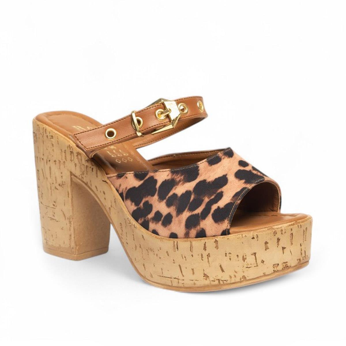 Genel MarkalarGenel Zenne Terlik Topuklu 840 Leopar Taba