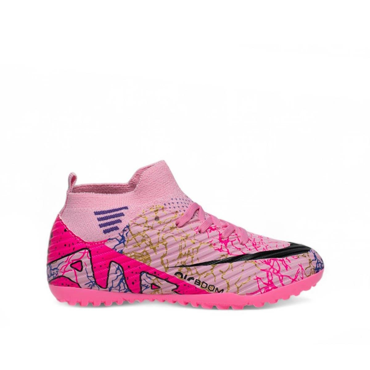 Laliga Filet 565 Halı Saha Pembe Mor Desen