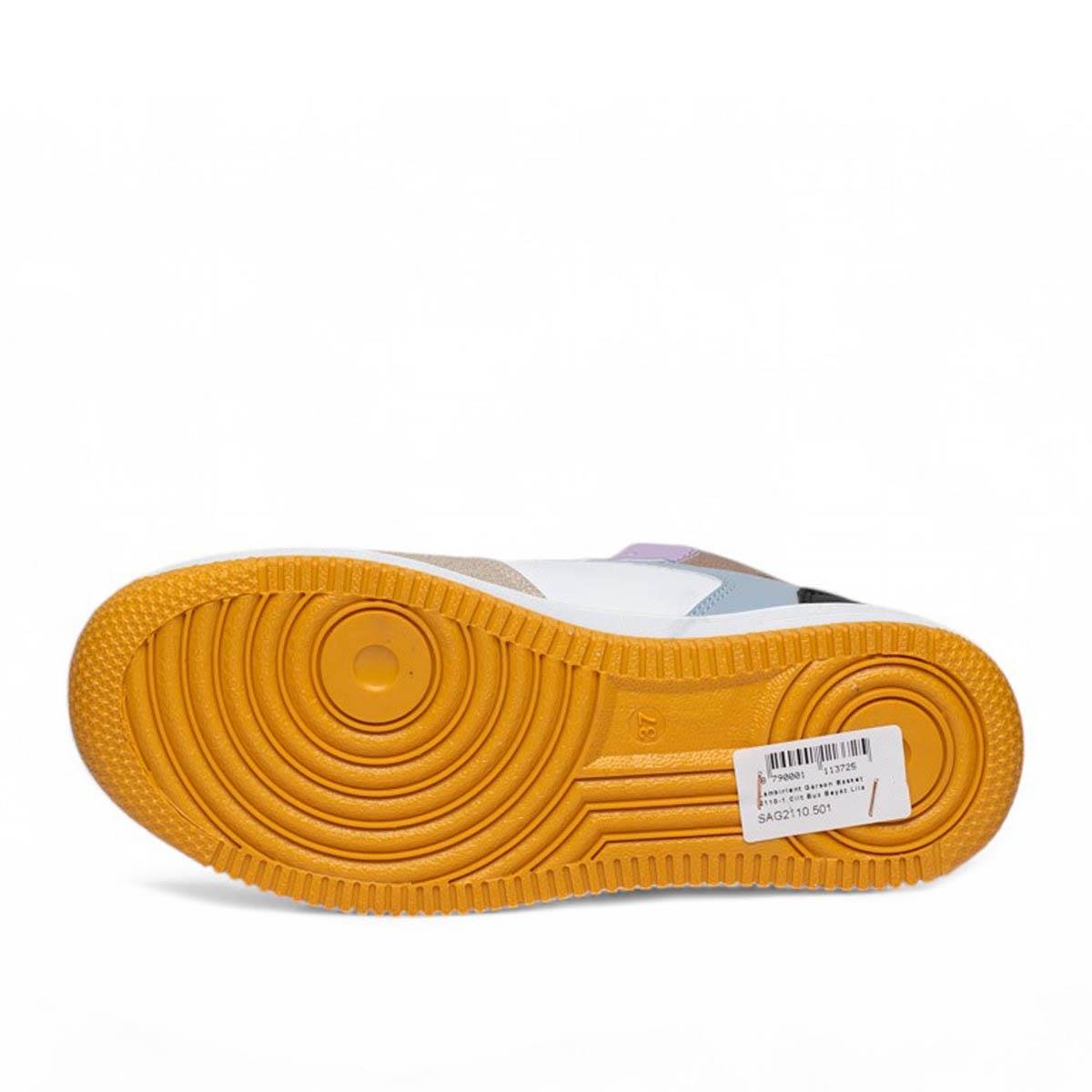 LambırlentLambirlent Garson Basket 2110-1 Cilt Buz Beyaz Lila