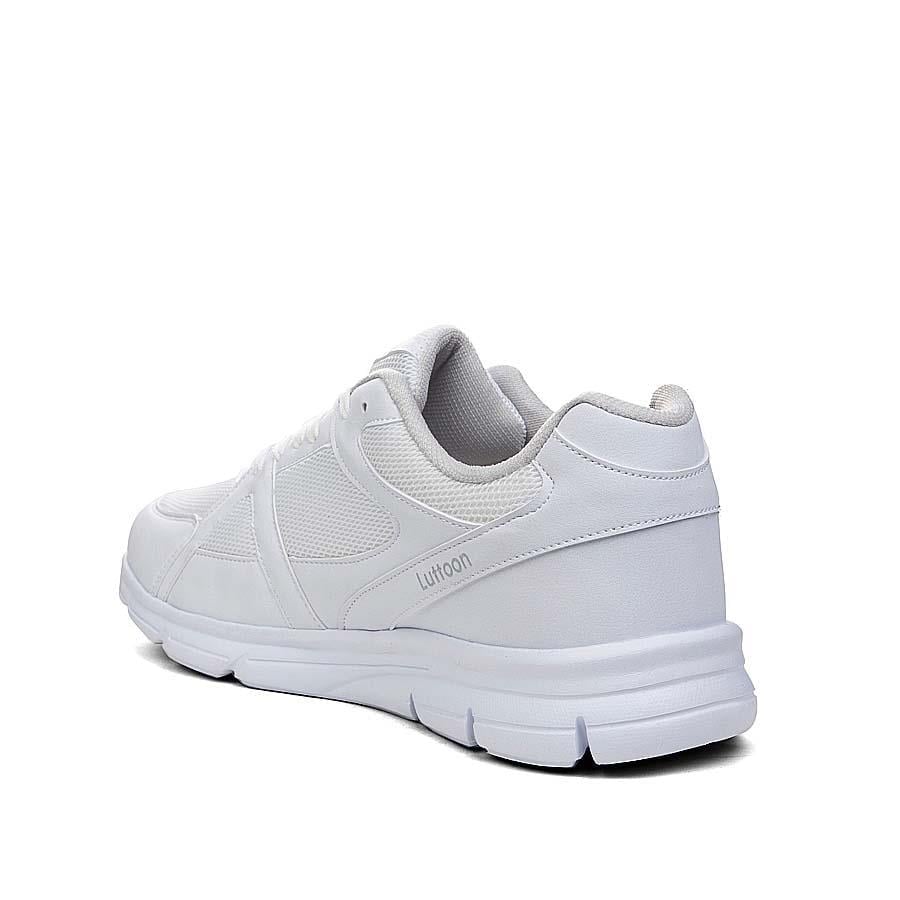 LuttoonLuttoon Battal Erkek 251 Anorak Beyaz Gümüş  taban  Fln( 4548)
