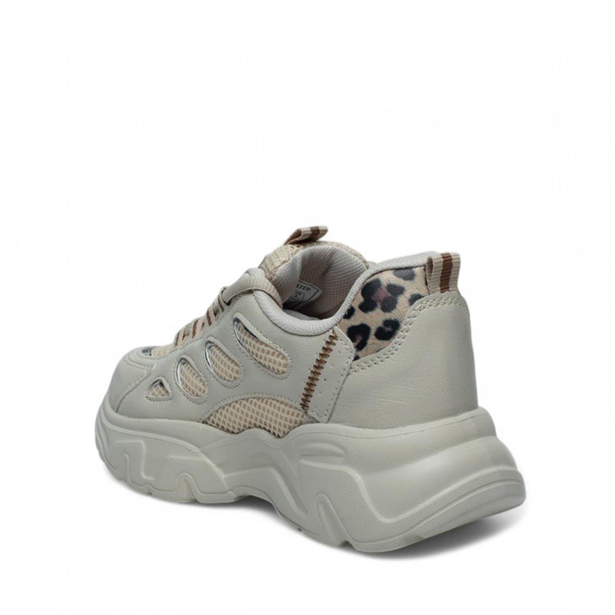 Queen StepQueen Step Zenne 1001-1 Anorak Kum Leopar