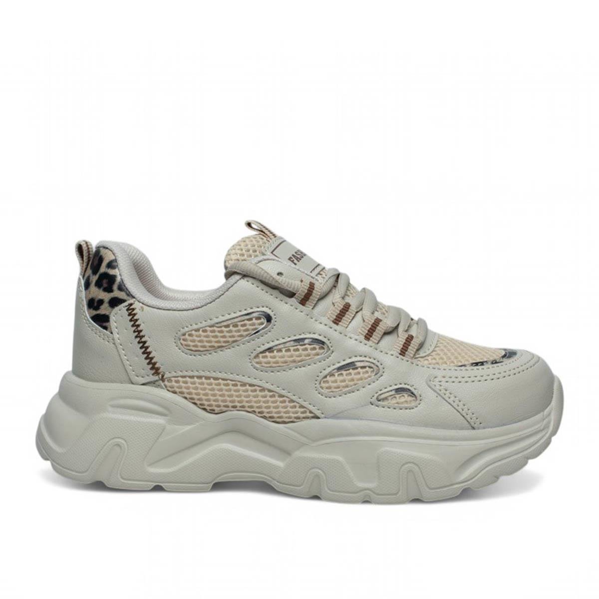 Queen StepQueen Step Zenne 1001-1 Anorak Kum Leopar