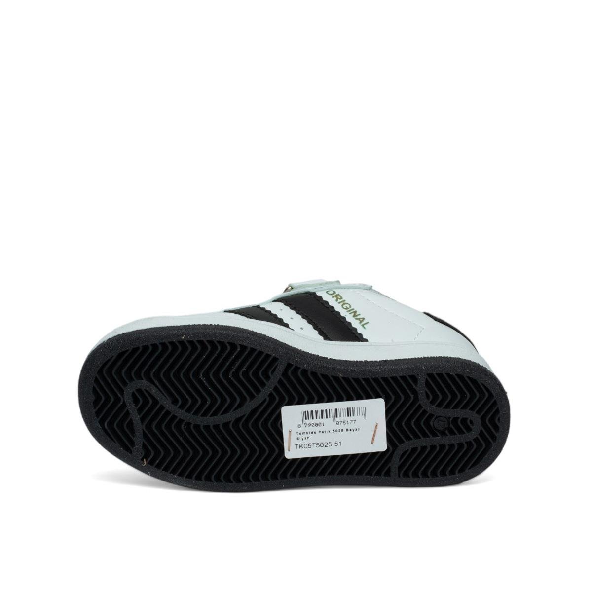 TomkıdsTomkids Patik 5025 Beyaz Siyah
