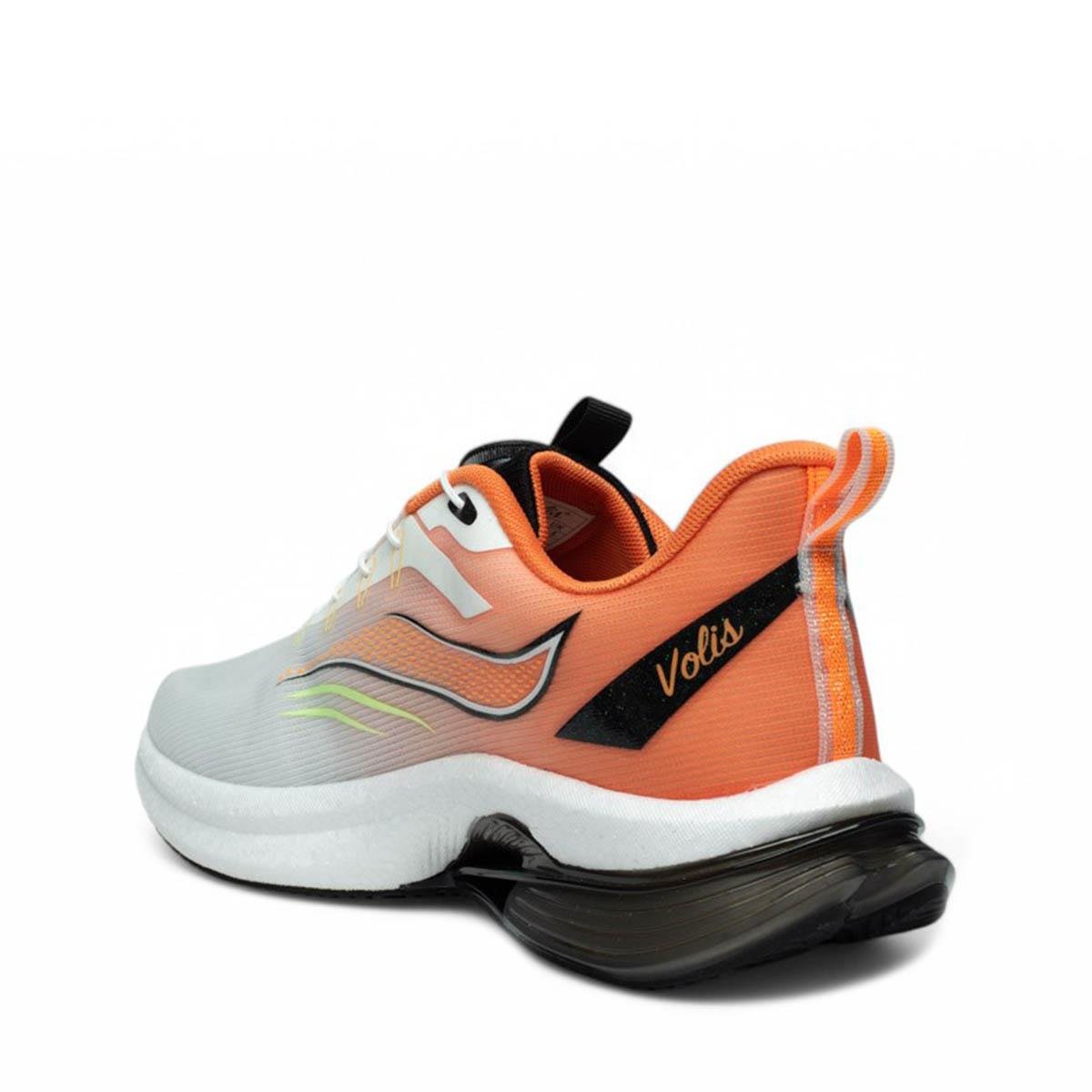 VolisVolis Erkek 25400 Anorak Beyaz Oranje