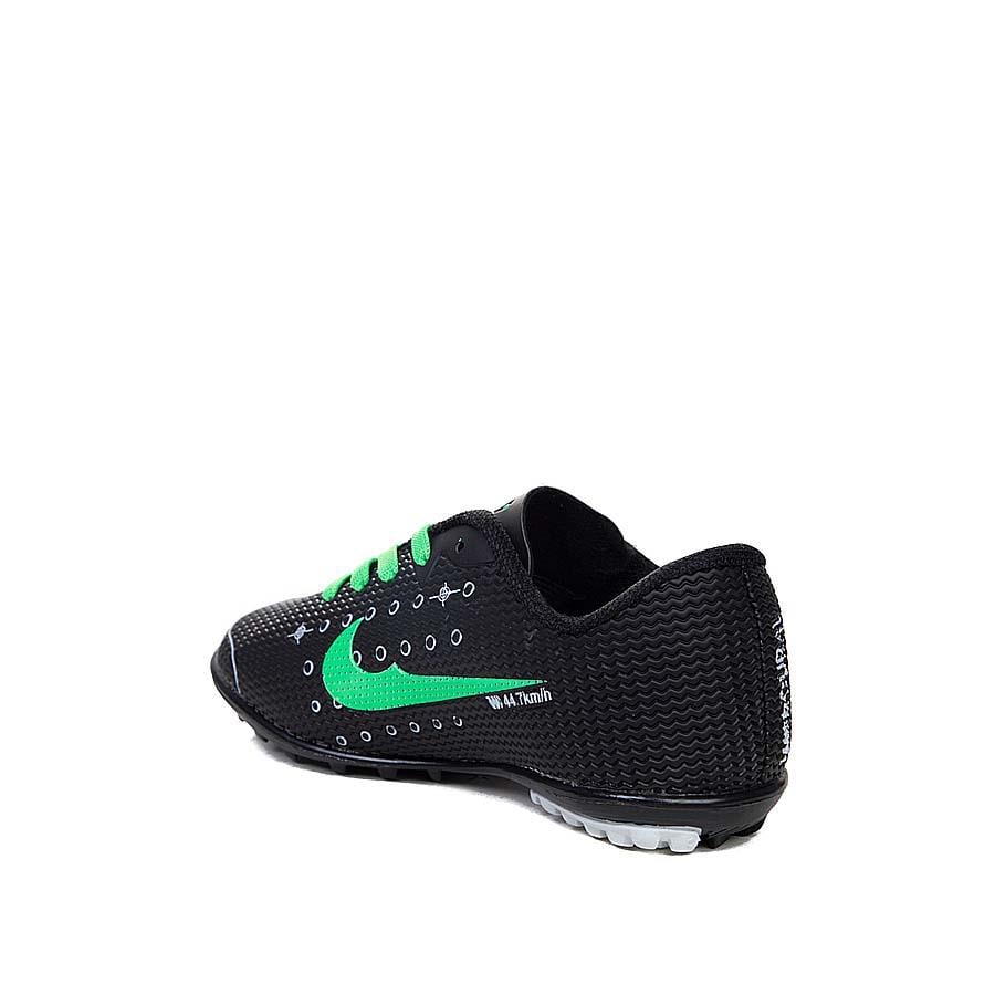 WalkedWalked Filet 441 Halı Saha Siyah yeşil