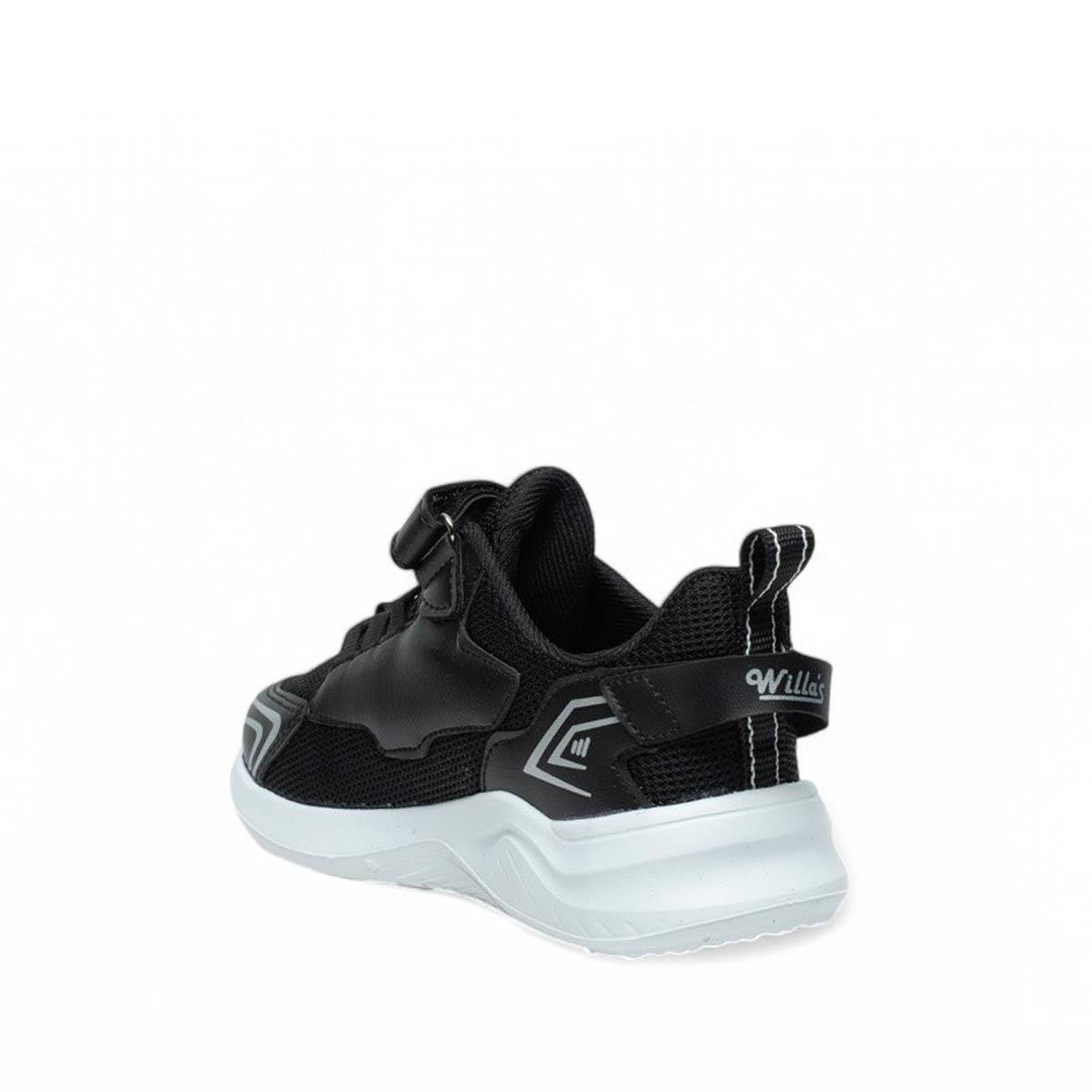 WillasWillas Filet 321 Anorak Siyah Gümüş