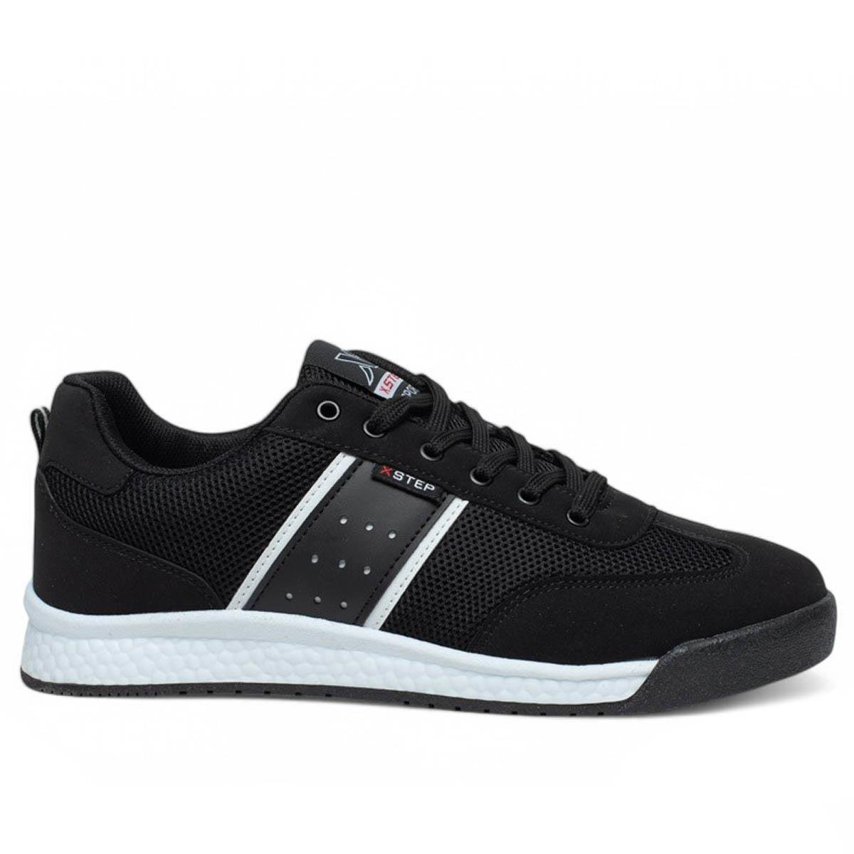 X-StepX Step Erkek 2026 Anorak Siyah Beyaz