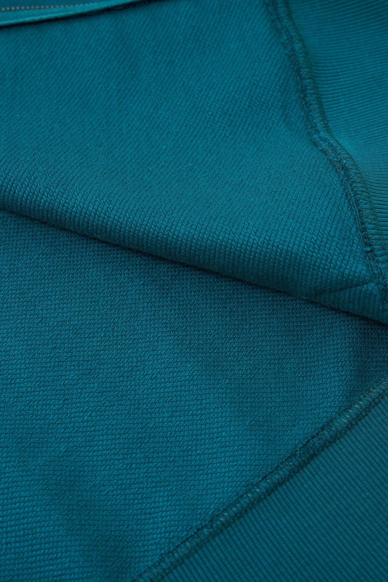 Erkek Basic Diyagonel Hoodie OIL GREEN