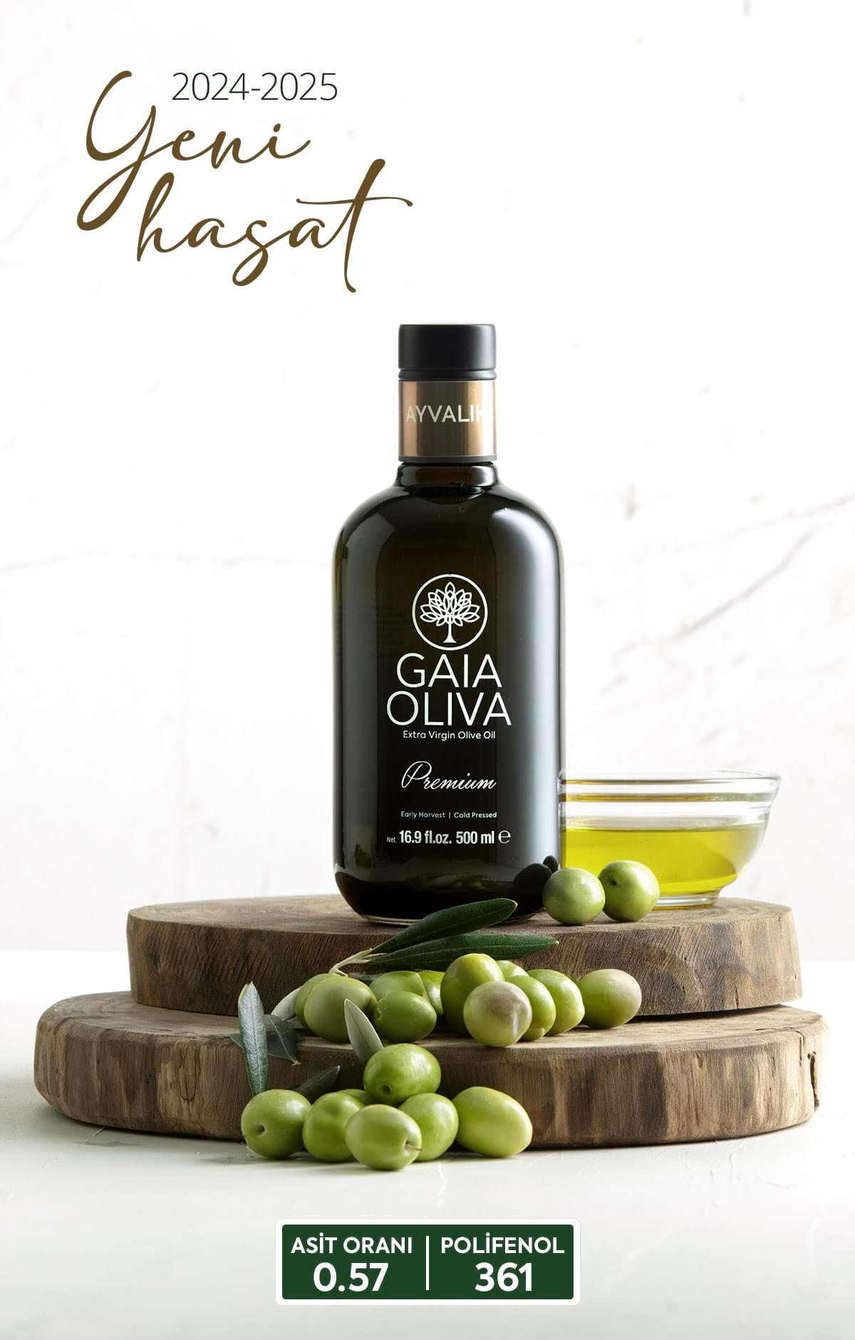Ödüllü Premium Ayvalık 500 ml Erken Hasat Natürel Sızma Zeytinyağı (Yeni Hasat)