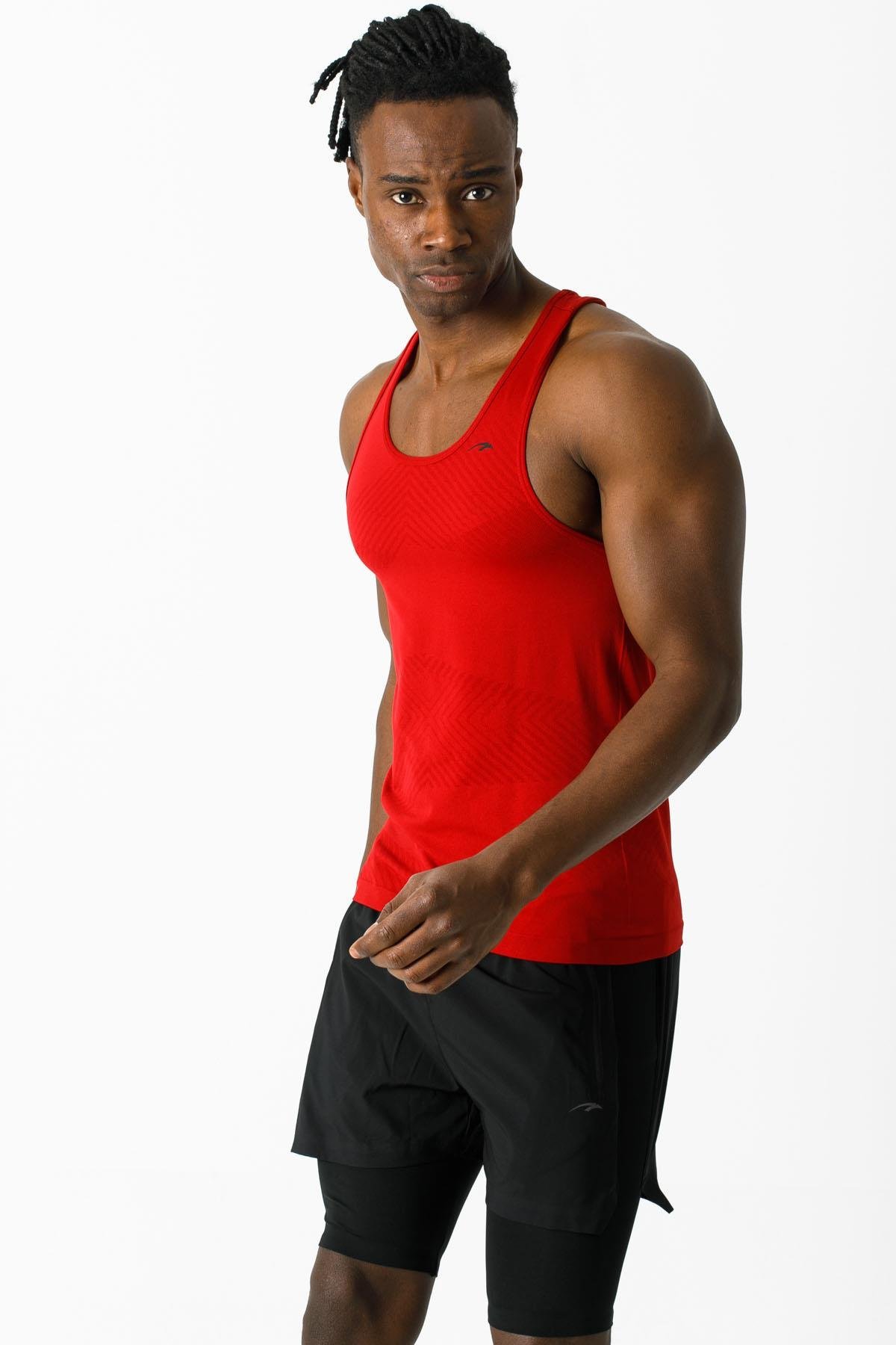 Maraton Active Ekstra Slim Erkek Atlet Yaka  Kolsuz Training Atlet 824011