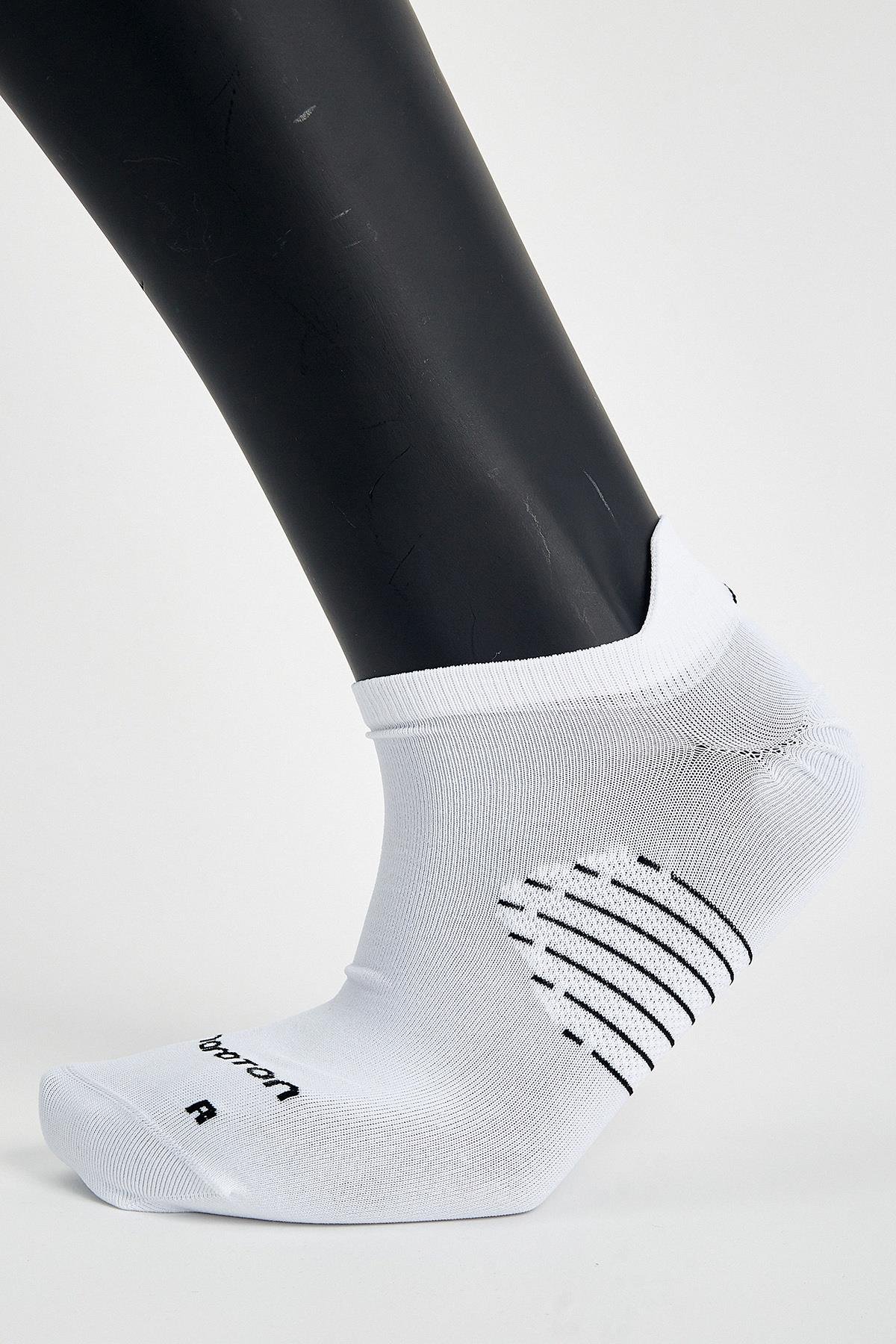 Maraton Active Regular Unisex    Koşu Beyaz Çorap 70009