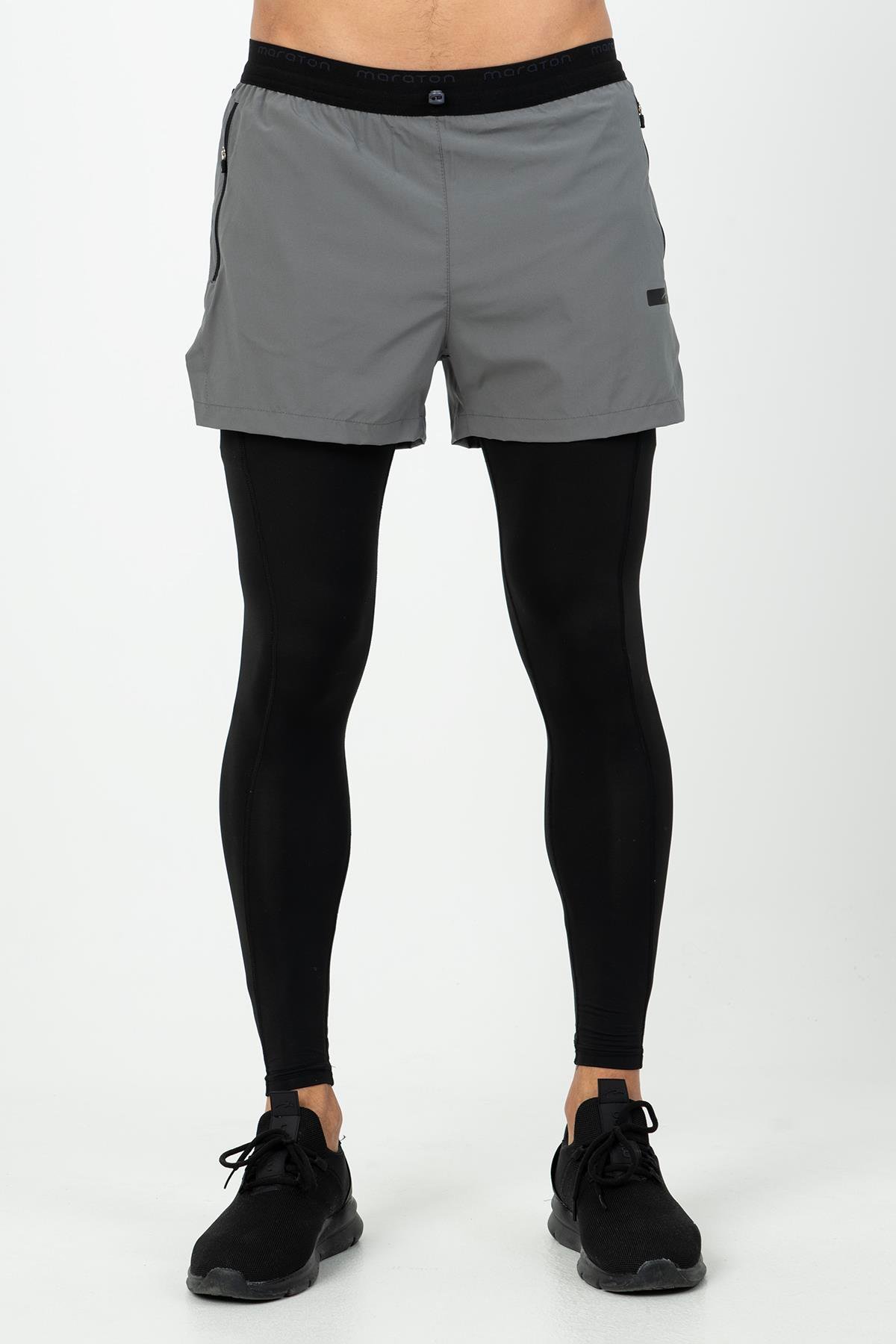 Maraton Active SlimFit Erkek    Koşu Şort 21989