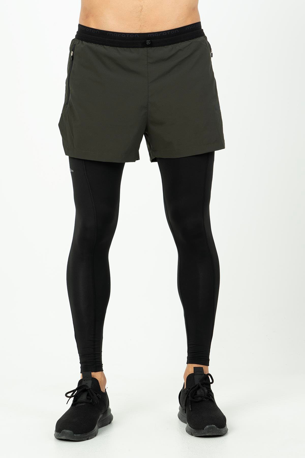 Maraton Active SlimFit Erkek    Koşu Şort 21989