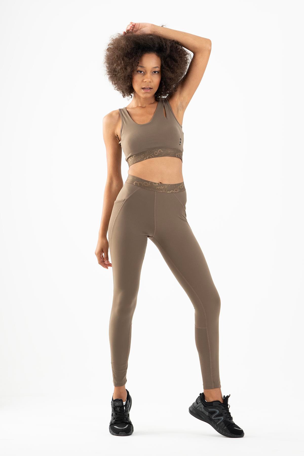 Maraton Active SlimFit Kadın Atlet Yaka  Kolsuz Fitness Bra 21972