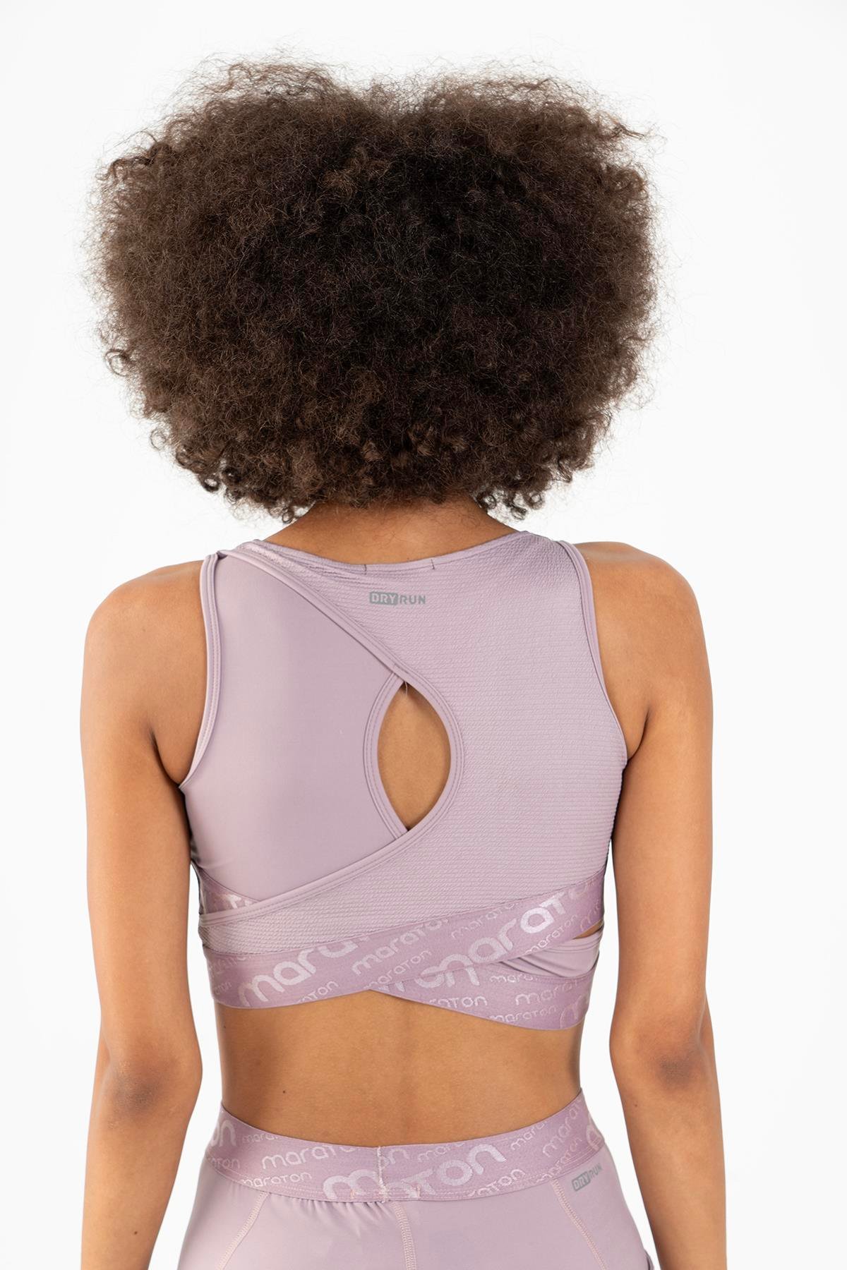 Maraton Active SlimFit Kadın Atlet Yaka  Kolsuz Fitness Bra 21972