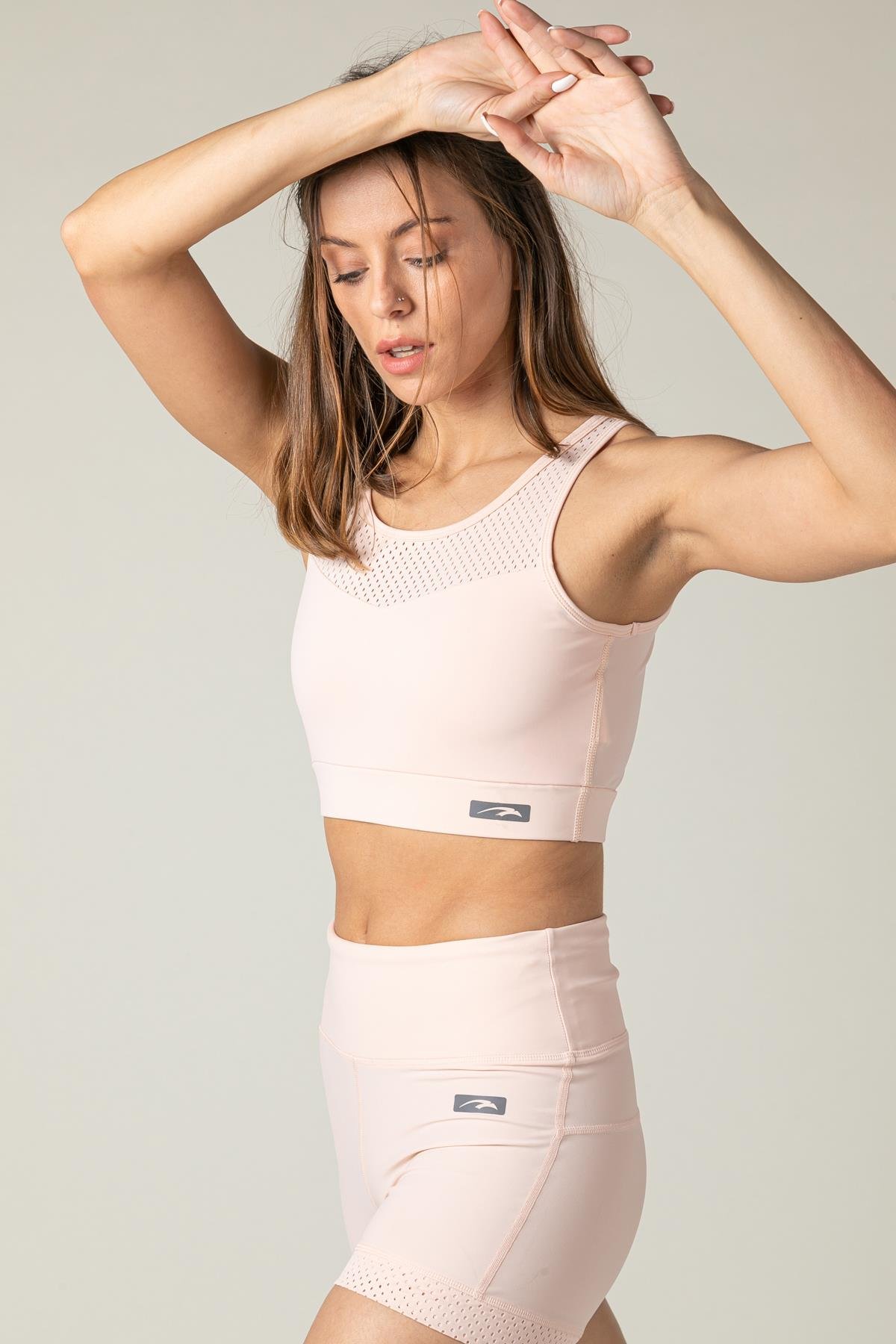 Maraton Active SlimFit Kadın Atlet Yaka  Kolsuz Fitness Bra 18513