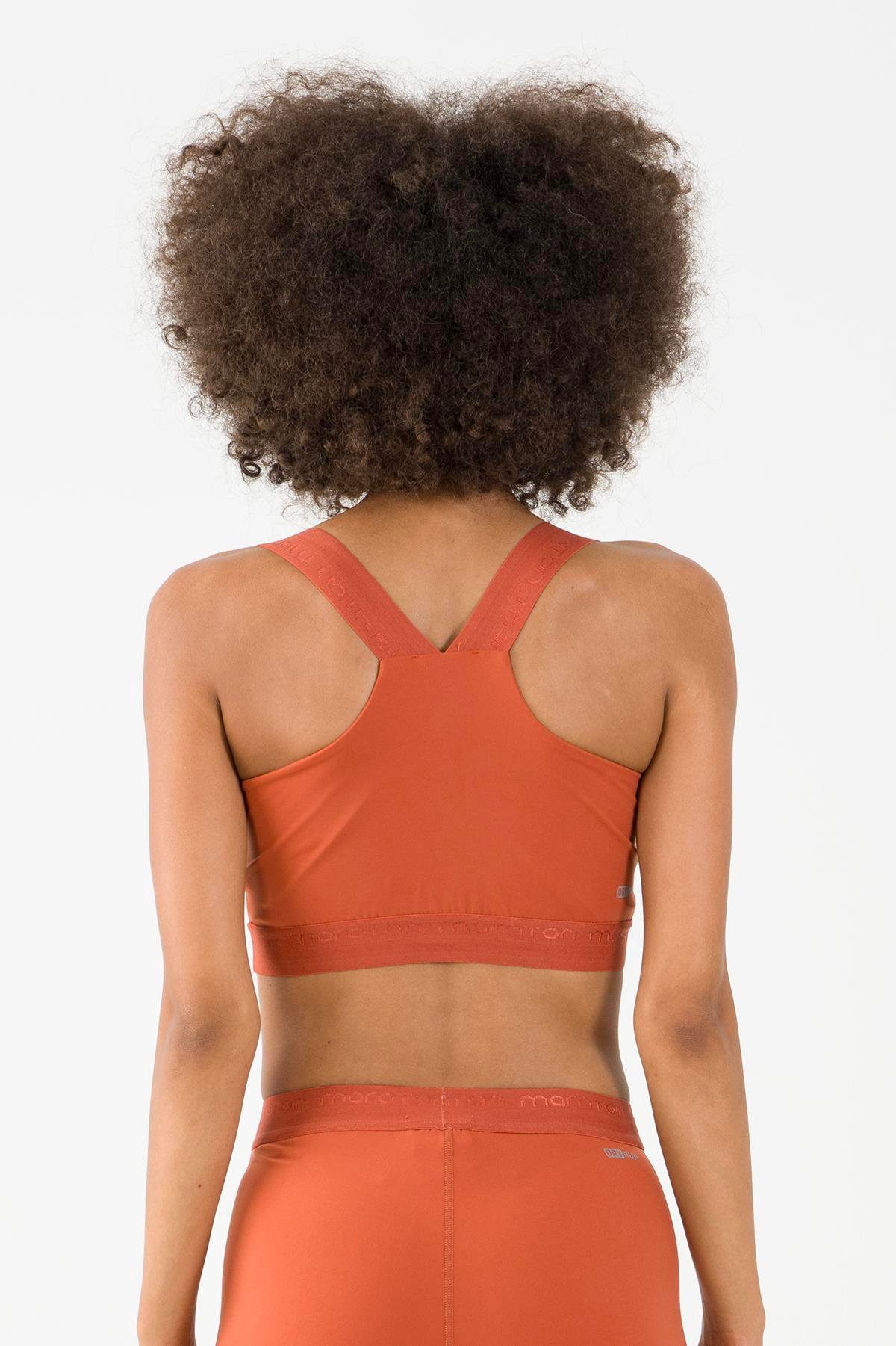 Maraton Active SlimFit Kadın Atlet Yaka  Kolsuz Fitness Bra 22128
