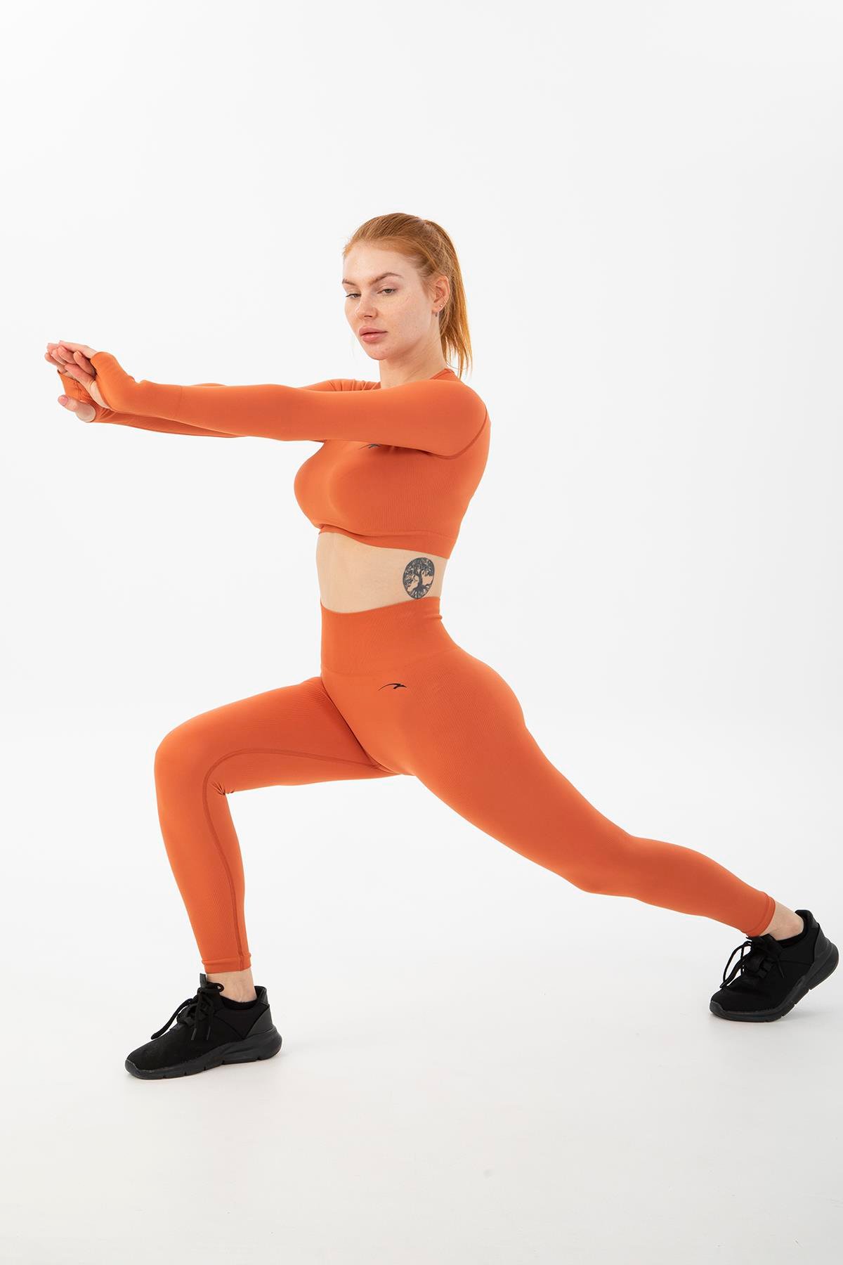 Maraton Active SlimFit Kadın    Training Bakır Tayt 812057