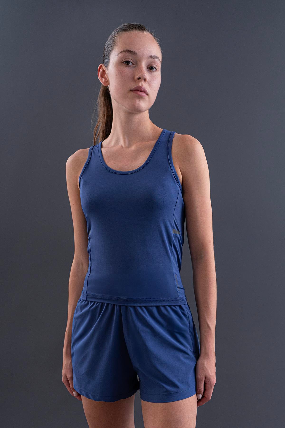 Maraton SlimFit Kadın Bisiklet Yaka  Kolsuz  Atlet 23888