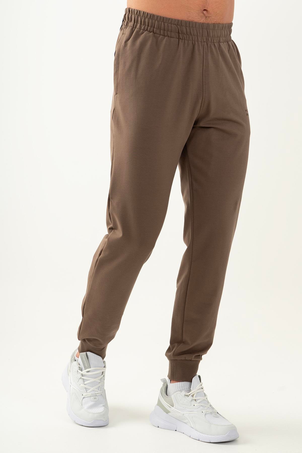 Maraton Sportswear Comfort Erkek  Ribana Paça  Basic Eşofman Altı 21625