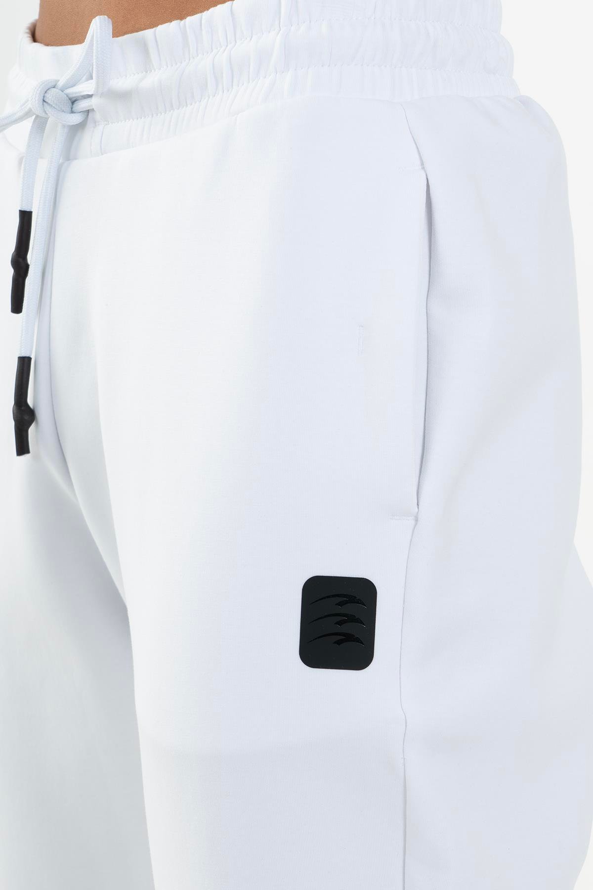 Maraton Sportswear Comfort Kadın  Dönüşlü Paça  Basic Eşofman Altı 22163