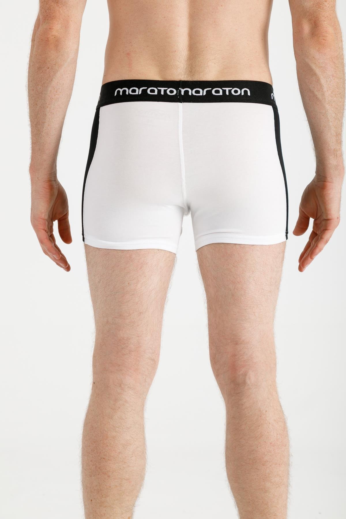 Maraton Sportswear Ekstra Slim Erkek  Düz Paça  Basic Boxer 20395