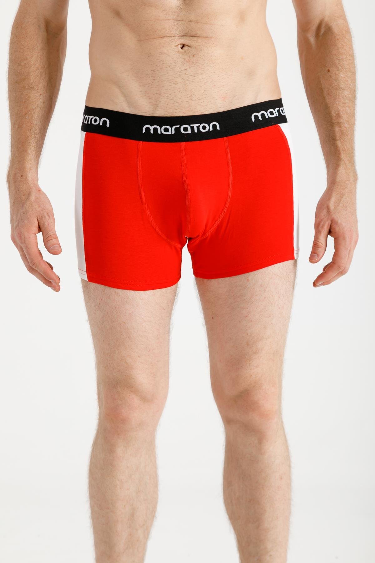 Maraton Sportswear Ekstra Slim Erkek  Düz Paça  Basic Boxer 20395