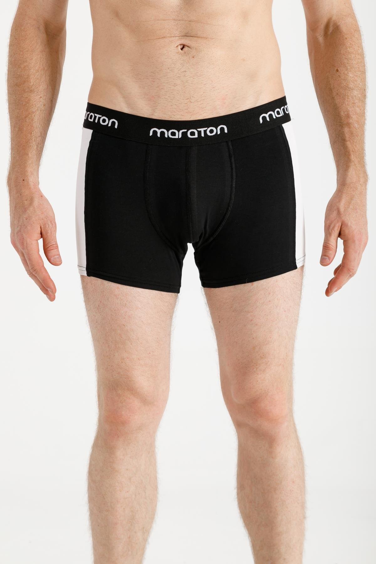 Maraton Sportswear Ekstra Slim Erkek  Düz Paça  Basic Boxer 20395