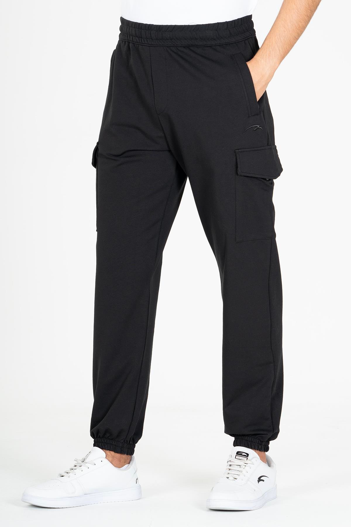Maraton   Man    Black  Track Pants 22396