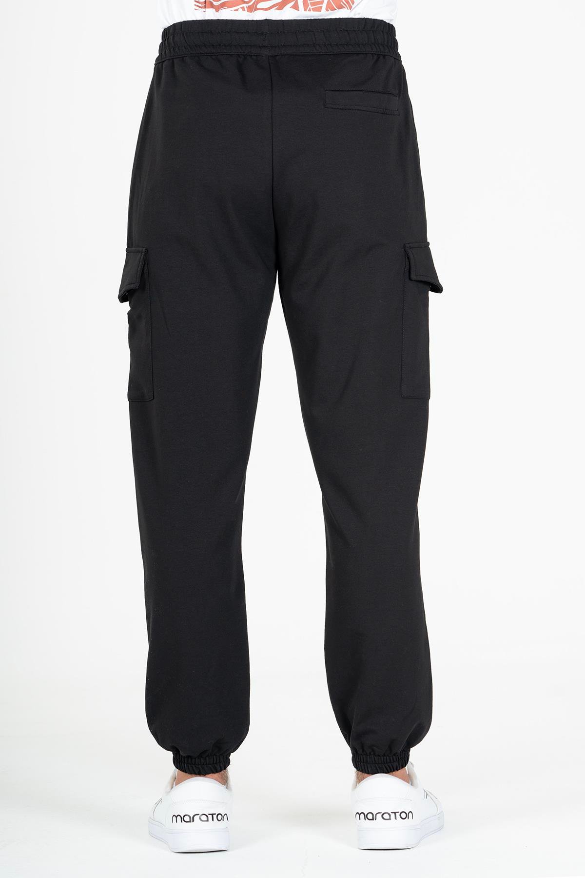 Maraton   Man    Black  Track Pants 22396
