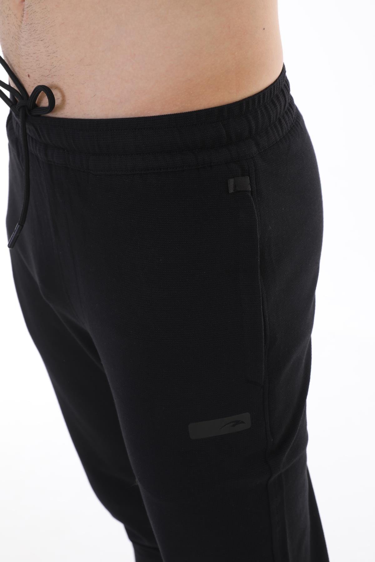 Maraton Sportswear Regular Erkek  Dar Paça   Eşofman Altı 21012