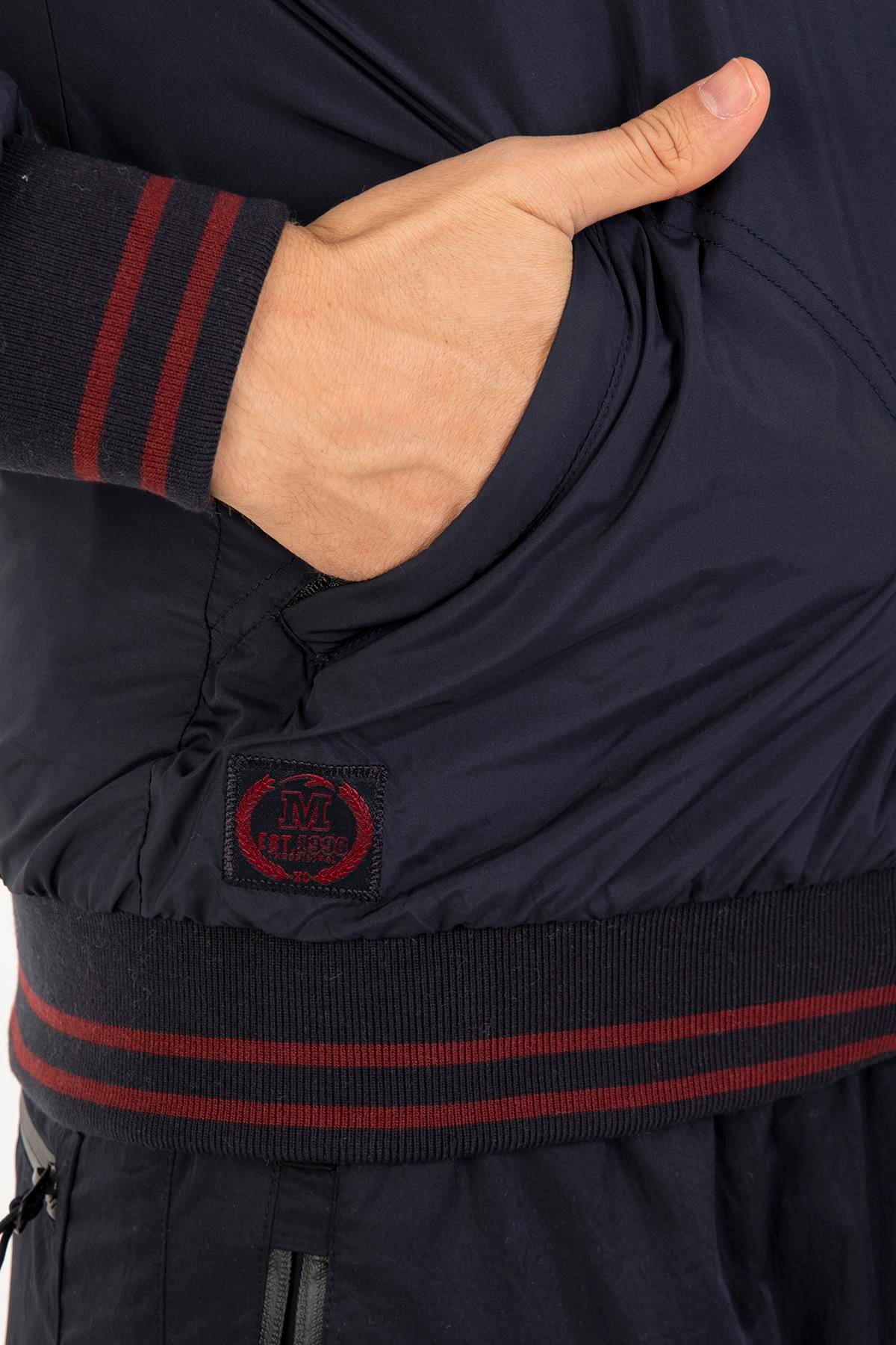 Maraton Sportswear Regular Erkek Hakim Yaka  Uzun Kol  Mont 21379