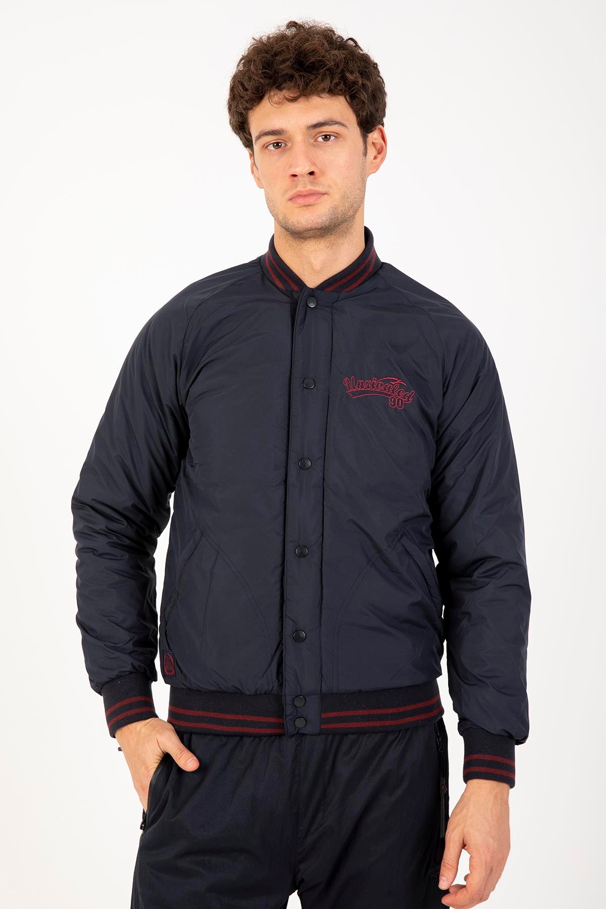 Maraton Sportswear Regular Erkek Hakim Yaka  Uzun Kol  Mont 21379