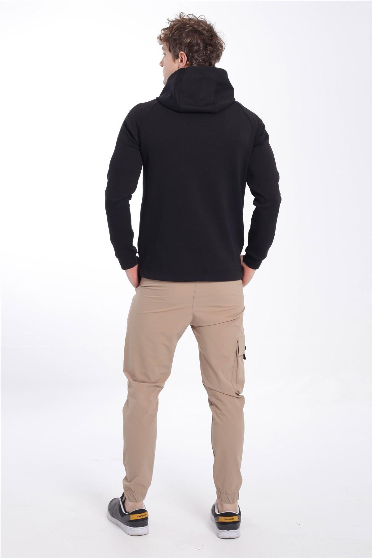 Maraton Sportswear Regular Erkek Kapşonlu  Uzun Kol  Sweatshirt 20547