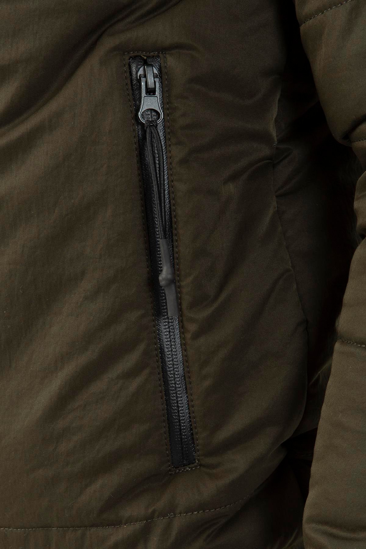 Maraton Sportswear Regular Erkek Kapşonlu  Uzun Kol Basic Mont 21264