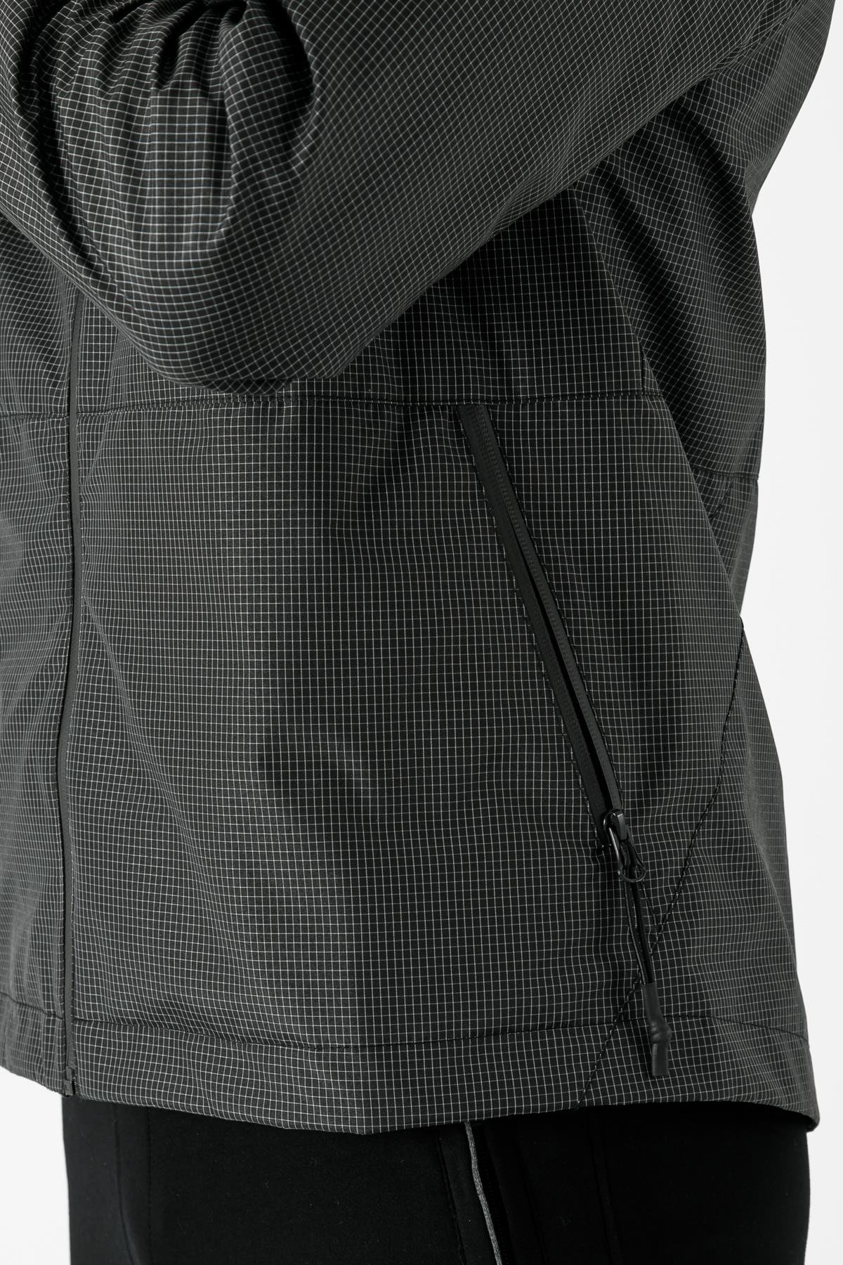 Maraton Sportswear Regular Erkek Kapşonlu  Uzun Kol Basic Yağmurluk 20132