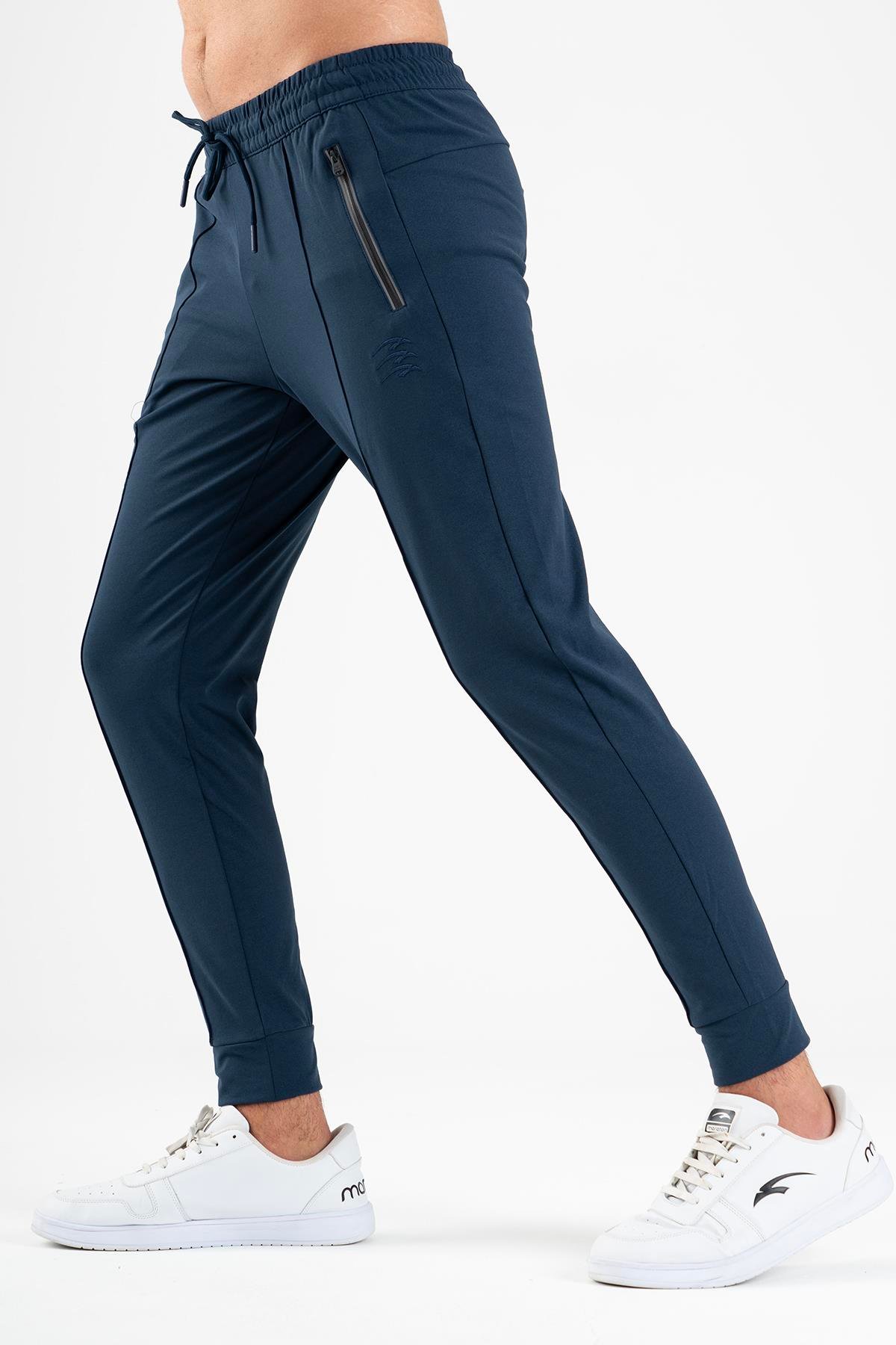 Maraton Sportswear Regular Erkek  Ribana Paça  Basic Eşofman Altı 21847