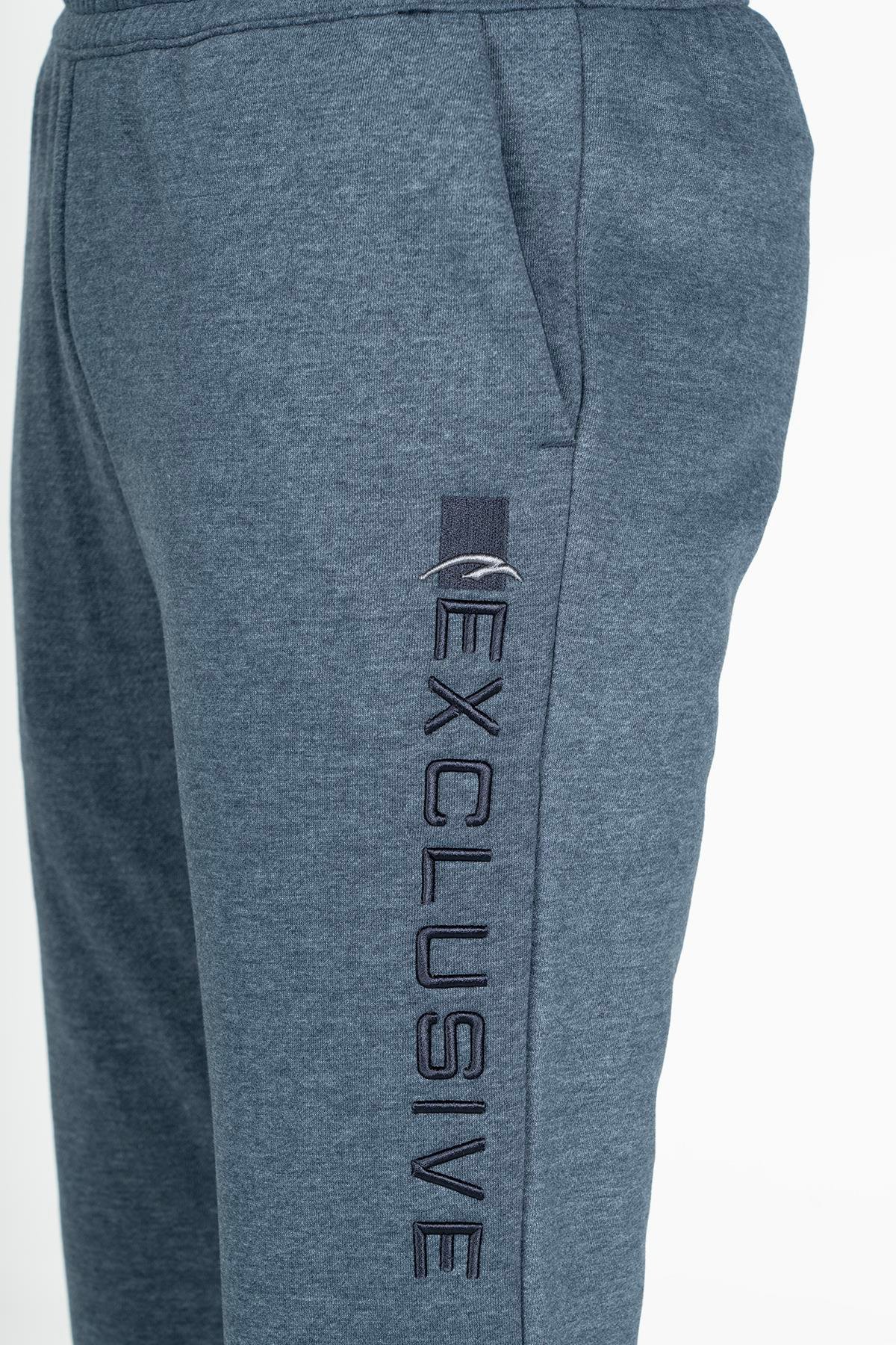 Maraton Sportswear Regular Erkek  Ribana Paça  Basic Eşofman Altı 22360